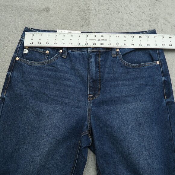 Seven7 Jeans Women's Size 12 Blue High-Rise 90's Straight Denim 29" Inseam NWT - Picture 16 of 16